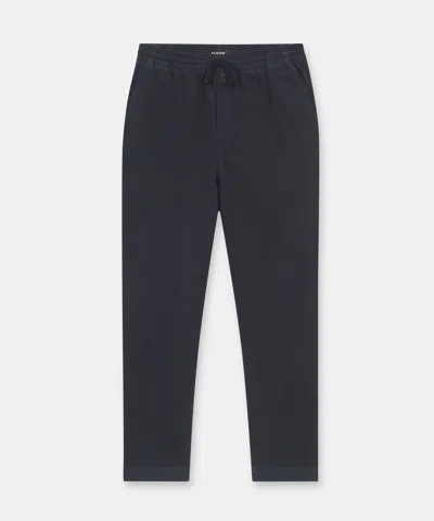 Naadam Soft Denim Drawstring Pant In Black