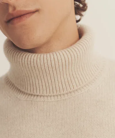 Naadam Super Luxe Cashmere Turtleneck In Neutral