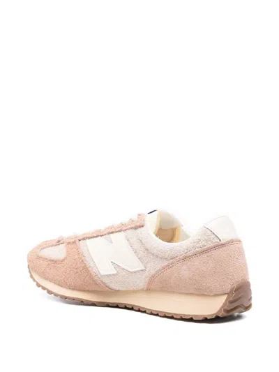 New Balance 471 Panelled Brushed Suede Sneakers In Pink