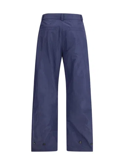 Pinko Straight-leg Casual Pants In Blue