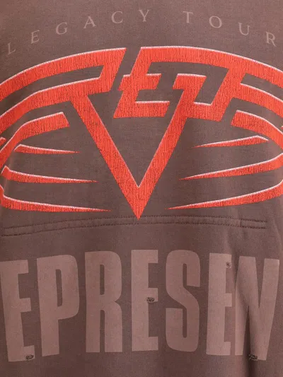 Represent Reversible Living Legacy Tour Sweatshirt In Black In Black