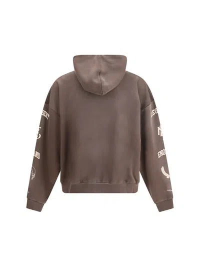 Represent Legacy Crest Hoodie In Brown