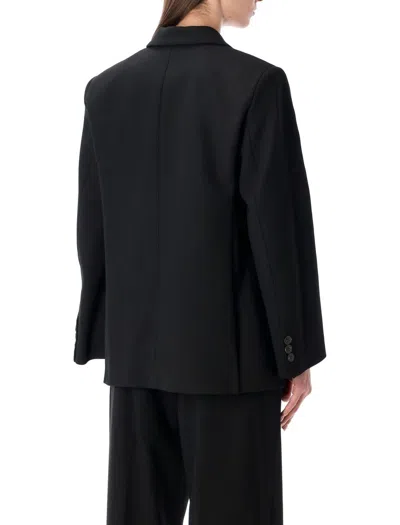 By Malene Birger Ramona Oversized Double-breasted Blazer In Black