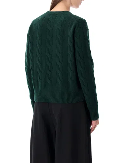 Polo Ralph Lauren Women's Sweaters Ralph Lauren - Julianna-long Sleeve-pullover - Green In Green