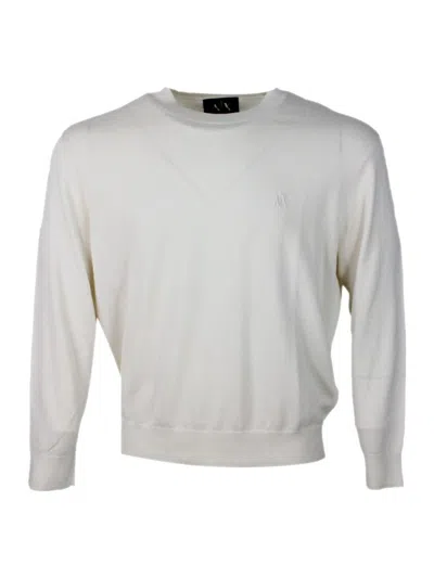 Armani Exchange Sweaters In Neutral