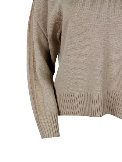 Armani Exchange Sweaters In Brown