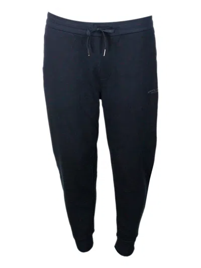 Armani Exchange Trousers In Blue