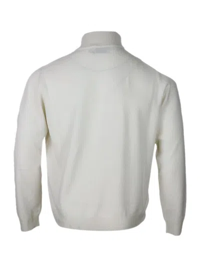 Malo Sweaters In White