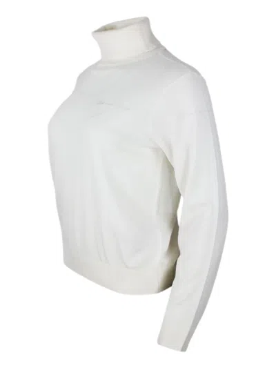 Armani Exchange Sweaters In White