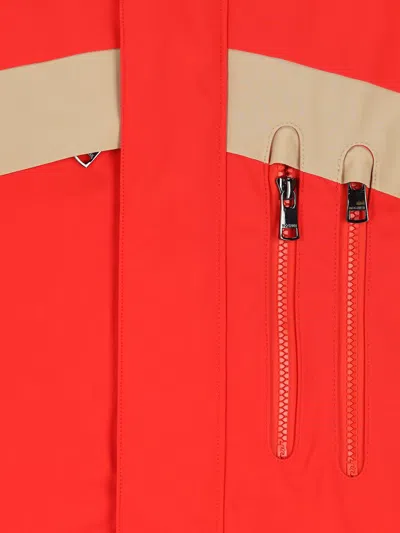 Bogner Hooded Jacket In Red