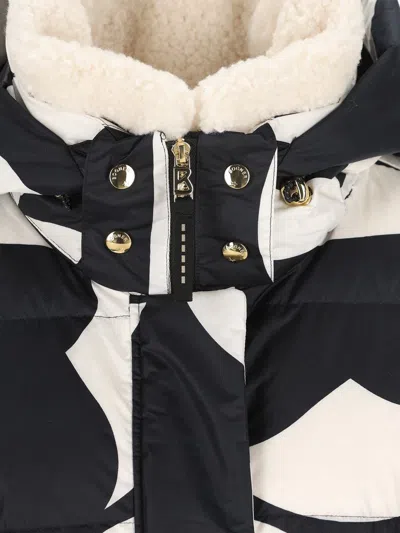 Bogner Maja Printed Down Ski Jacket In Neutral
