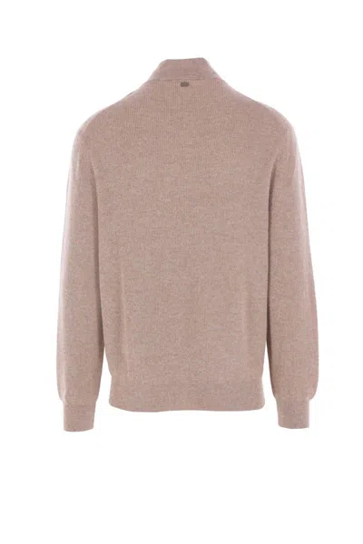 Agnona Turtleneck Sweater In Multi