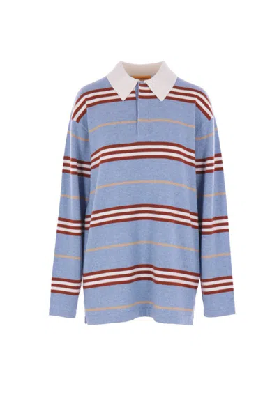 Guest In Residence Striped Rugby In Multi