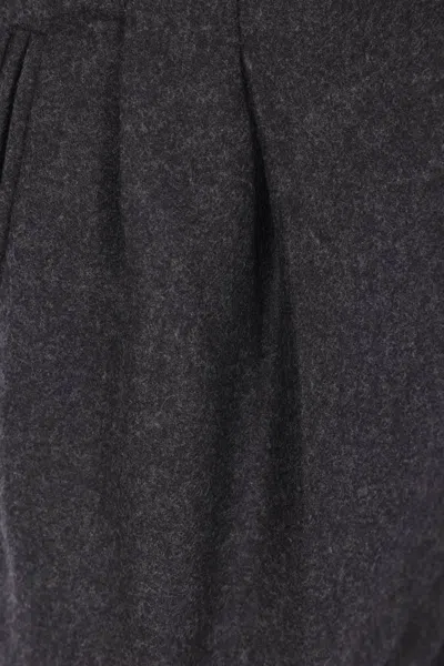 Alberto Biani Trousers In Gray