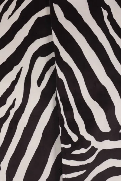 Duran Lantink Zebra-print Sculptured Coat In Multi