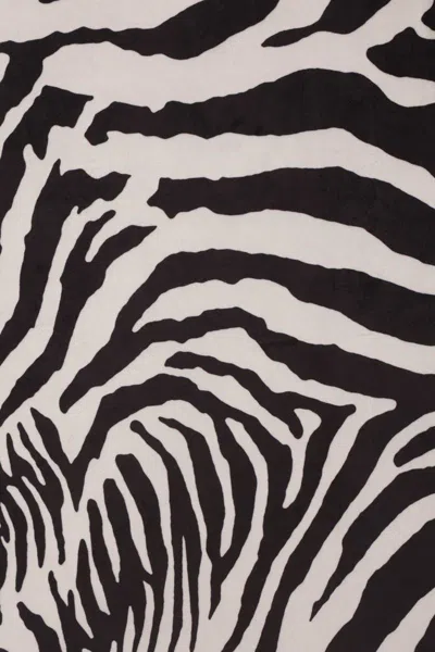 Duran Lantink Zebra-print Sculptured Coat In Multi