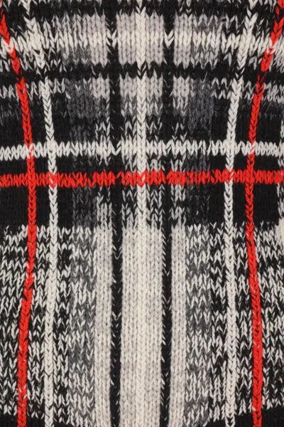 Duran Lantink Check Knit Jumpsuit In Multi