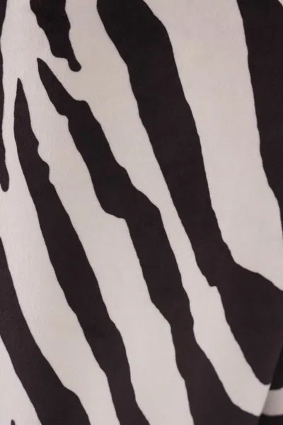 Duran Lantink Zebra-print Flared Trousers In Multi