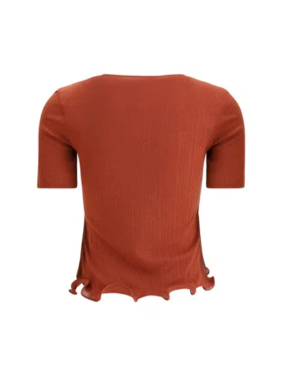 Fendi Gucci Olive Green Cashmere Blend Polo Shirt In Brown