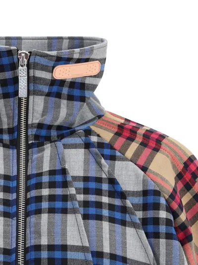 Pdf Channel Federico Patchwork Check Jacket In Multi