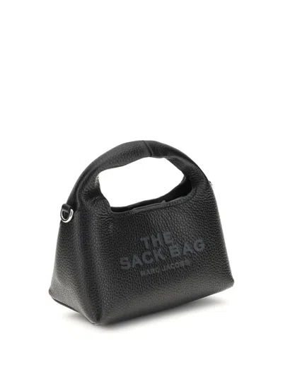 Marc Jacobs The Micro Crossbody Sack Bag In Full-grain Leatherdescription In Brown