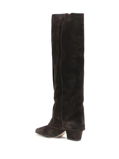 Paris Texas Jane High Boots In Brown