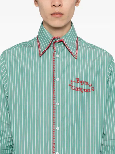 Chateau Orlando Striped Shirt In Multi