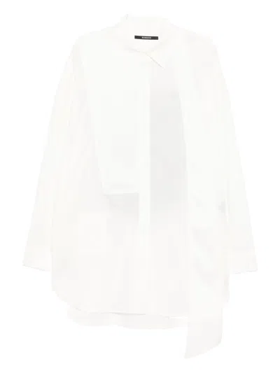 Songzio Graphic-embroidered Shirt In White