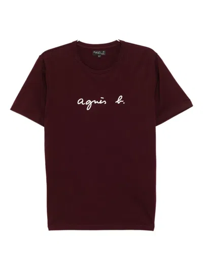 Agnès B. Brando T-shirt In Red