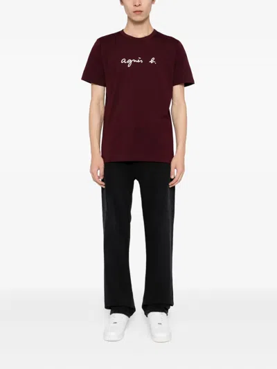 Agnès B. Brando T-shirt In Red