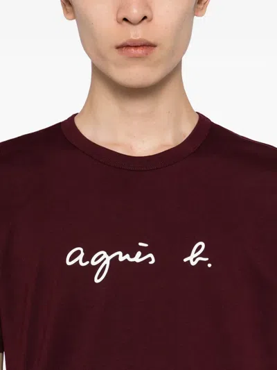 Agnès B. Brando T-shirt In Red
