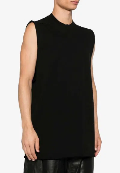 Rick Owens Concordians Jumbo Sleeveless T In Black
