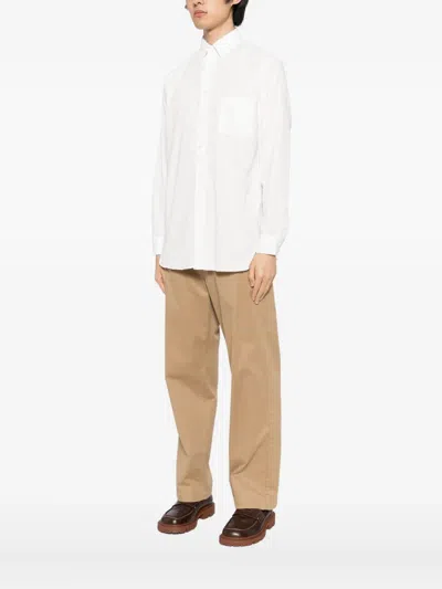 Lardini Cotton Shirt In White