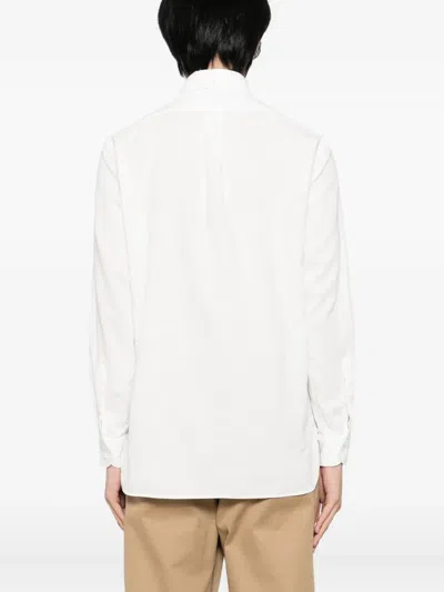 Lardini Cotton Shirt In White