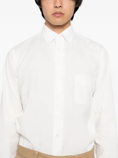 Lardini Cotton Shirt In White