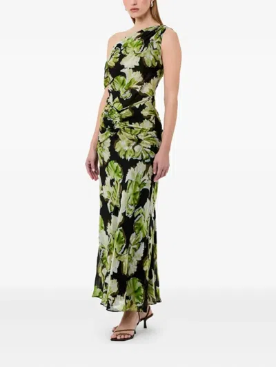 ELZA 花卉印花单肩连衣裙