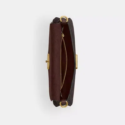 Coach Jet Shoulder Bag In Signature Canvas In Brown