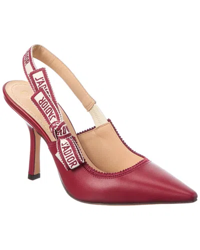 Dior J'a Slingback Pump In Animal Print