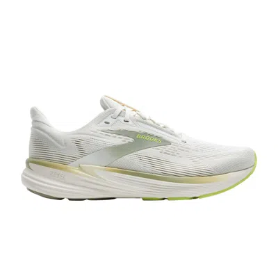 Pre-owned Brooks Revel 8 'coconut Tea Acid Lime' | Cream | Men's Size 14 In White