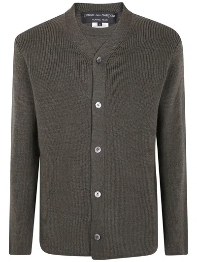 Comme Des Garçons Homme Deux Comme Des Garçons Homme Plus Cardigan In Green