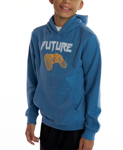 Sovereign Code Boys 5-20 Graphic Printed Pull-on Hoodie In Blue