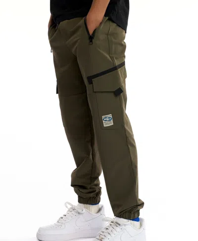 Sovereign Code Boys 5-20 Pull-on Cargo Joggers In Green