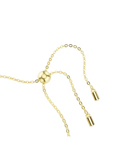 Swarovski Constella Gold-tone Plated Mixed Cuts Bracelet In Gold