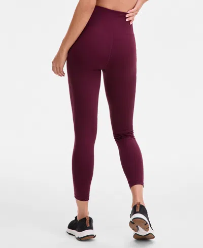 Id Ideology Women's Solid 7/8 Compression Leggings, Created For Macy's In Multi