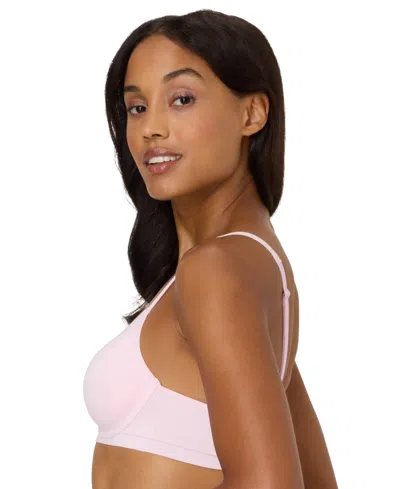 Maidenform Women's Pure Comfort Seamless Wire-free Bra In Pink
