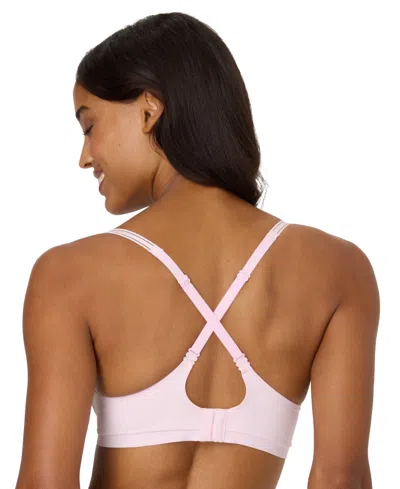 Maidenform Women's Pure Comfort Seamless Wire-free Bra In Pink