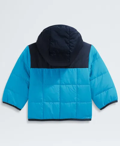 The North Face Baby Boys Reversible Shasta Full Zip Hooded Jacket In Blue