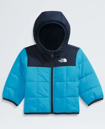 The North Face Baby Boys Reversible Shasta Full Zip Hooded Jacket In Blue