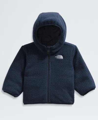 The North Face Baby Boys Reversible Shasta Full Zip Hooded Jacket In Blue