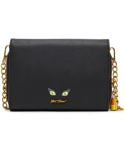 Betsey Johnson Gourdgous Wallet Crossbody In Black